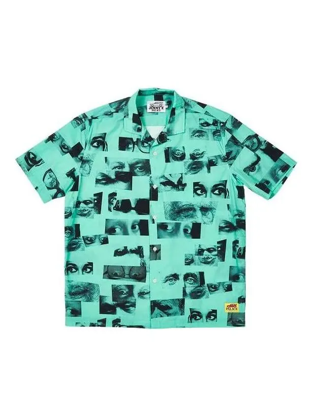 Поло Palace Jimmy Shirt Peach Polo Shirt 'Green' — изображение 1 из 2, зеленый