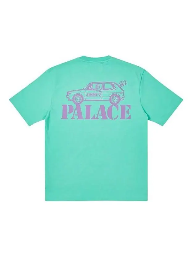 Футболка Palace Jimmy Washed T-Shirt 'Teal' — изображение 1 из 2, бирюзовый