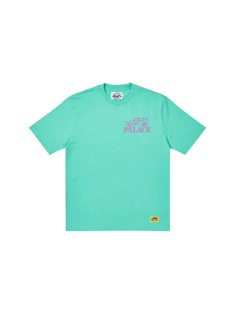 Футболка Palace Jimmy Washed T-Shirt 'Teal' — изображение 2 из 2, бирюзовый