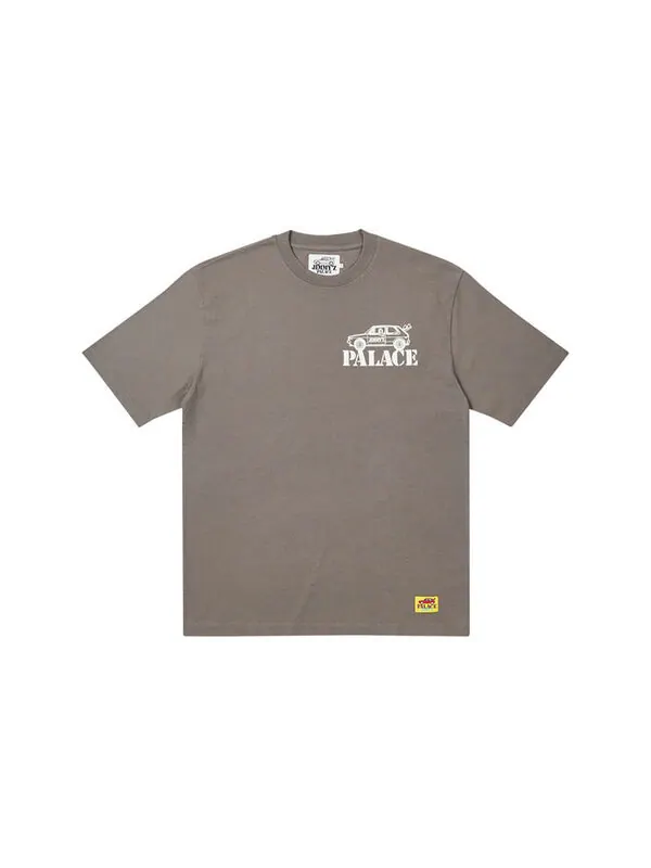 Футболка jimmy washed t-shirt 'brown' Palace — изображение 2 из 2, коричневый