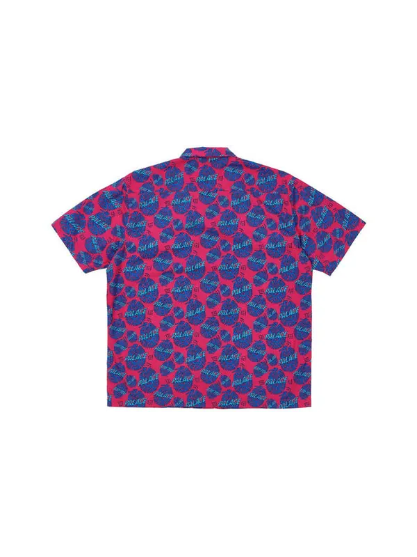 Рубашка surf shirt 'purple' Palace — изображение 2 из 2, фиолетовый