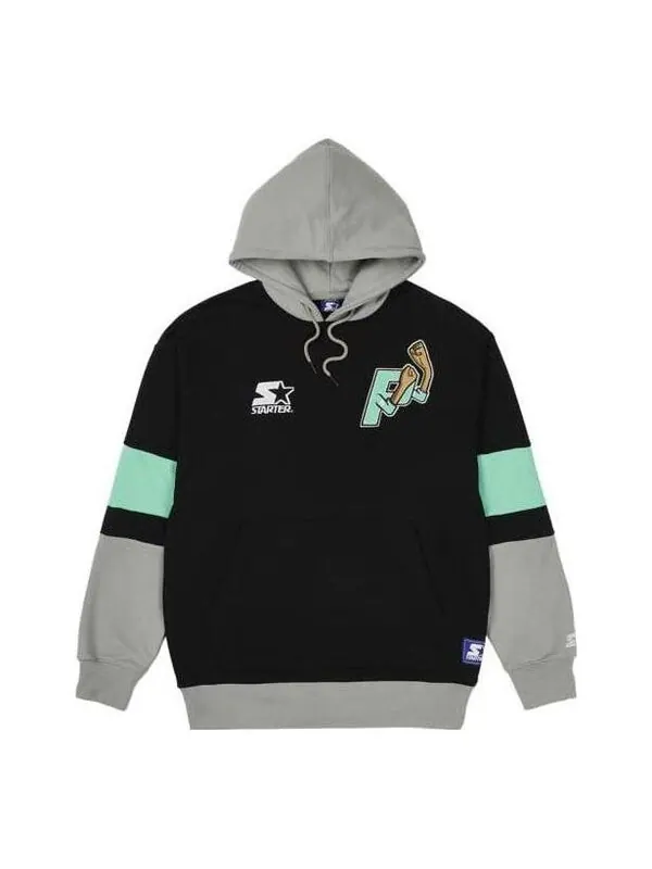 Толстовка x starter hoodie 'black' Palace — изображение 1 из 1, черный