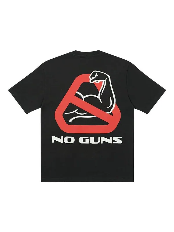 Футболка ss22 nein guns t-shirt 'black' Palace — изображение 1 из 2, черный