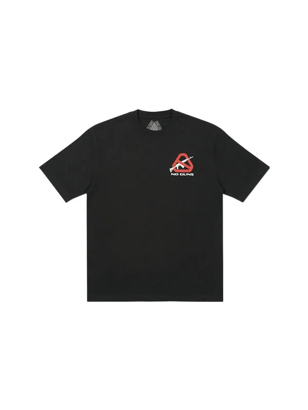 Футболка ss22 nein guns t-shirt 'black' Palace — изображение 2 из 2, черный