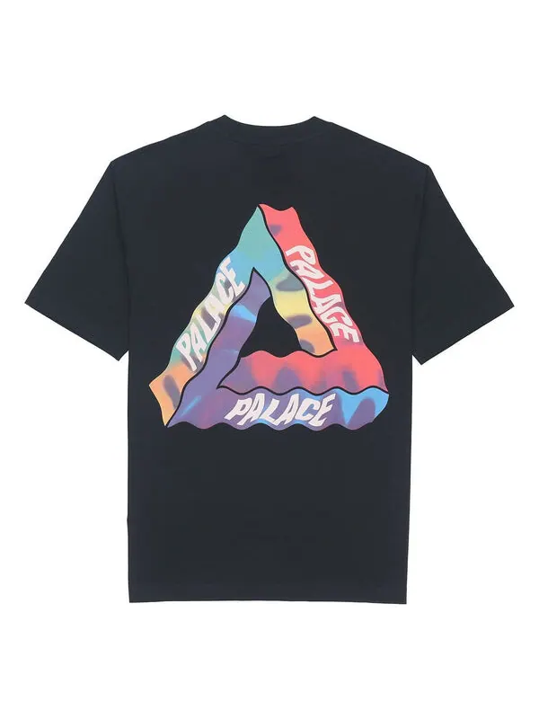 Футболка ss22 tri-visions t-shirt 'black' Palace — изображение 1 из 2, черный