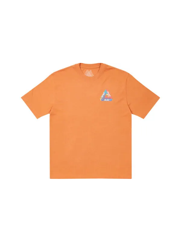 Футболка ss22 tri-visions t-shirt 'orange' Palace — изображение 2 из 2, оранжевый