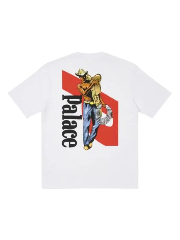 Футболка ss22 saves t-shirt 'white' Palace — изображение 1 из 2, белый