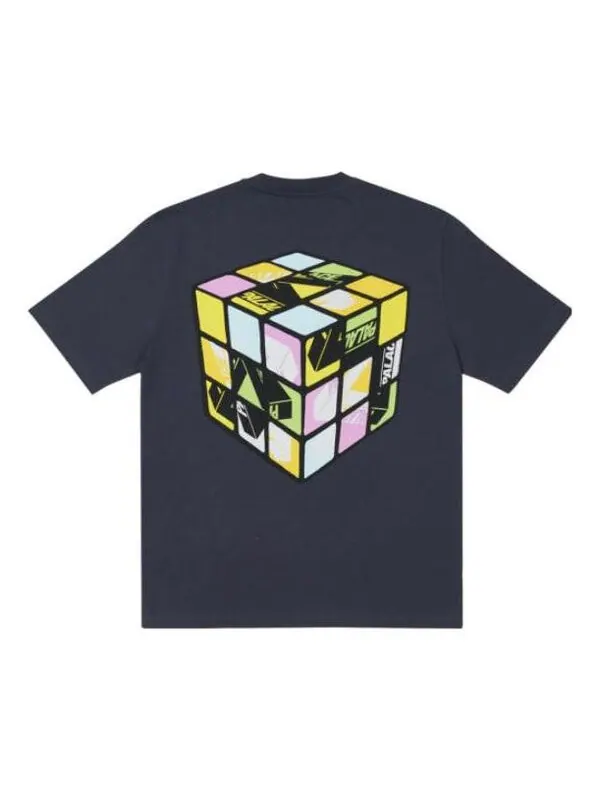 Футболка ss22 dont be square t-shirt 'navy' Palace — изображение 1 из 2, темно-синий