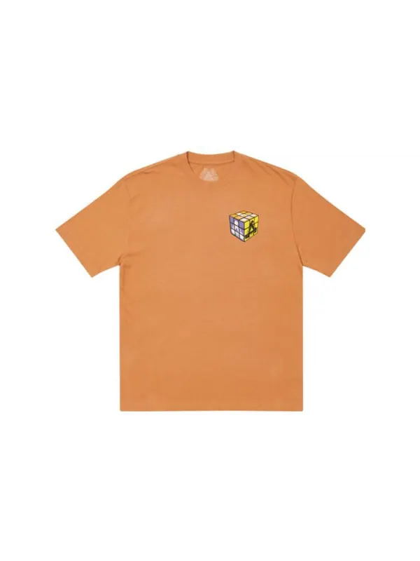 Футболка ss22 dont be square t-shirt 'orange' Palace — изображение 2 из 2, оранжевый