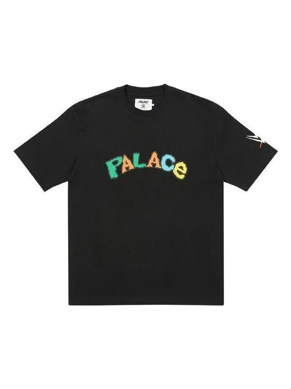 Футболка x wwe ss23 logo t-shirt 'black' Palace — изображение 1 из 1, черный