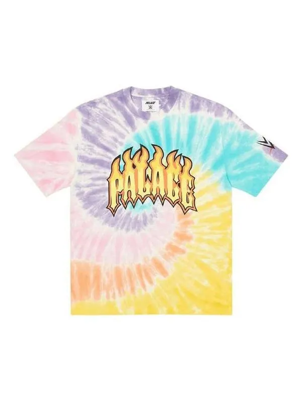 Футболка x wwe ss23 logo t-shirt 'multicolor' Palace — изображение 1 из 1, мульти