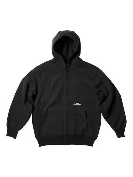 Куртка x engineered garments fw22 heavy patchwork zip hood jacket 'black' Palace — изображение 1 из 2, черный
