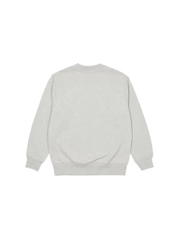 Свитер bun 5g crew sweater 'grey' Palace — изображение 2 из 2, серый