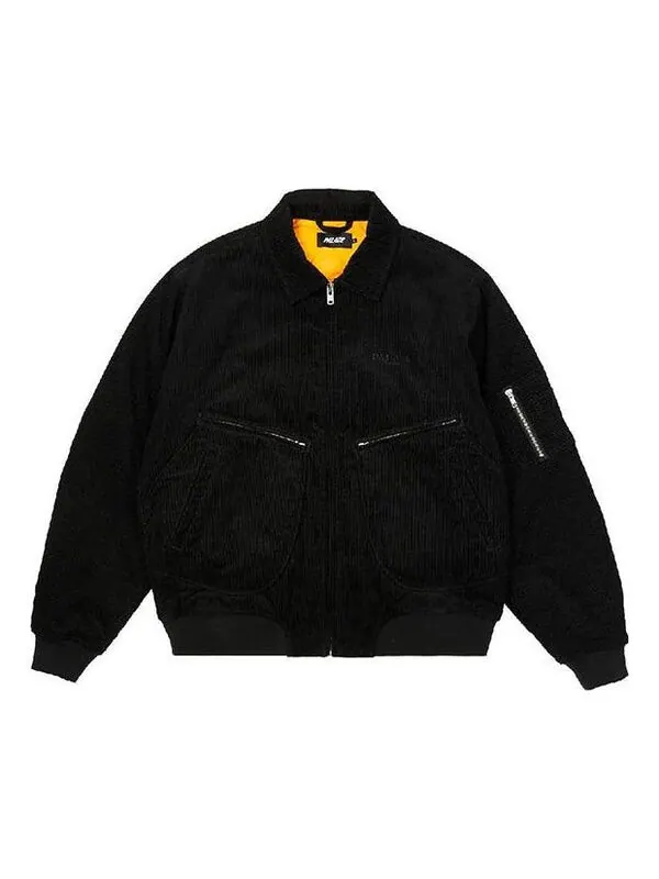 Куртка ss23 cord ma-1 jacket 'black' Palace — изображение 1 из 2, черный
