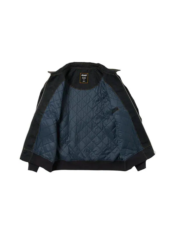 Куртка fw22 kevlar denim bomber indigo jacket 'navy' Palace — изображение 3 из 3, темно-синий
