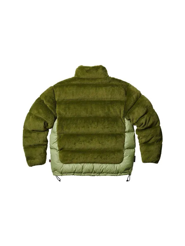Куртка polartec high loft puffa 'olive' Palace — изображение 2 из 4, оливковый зеленый