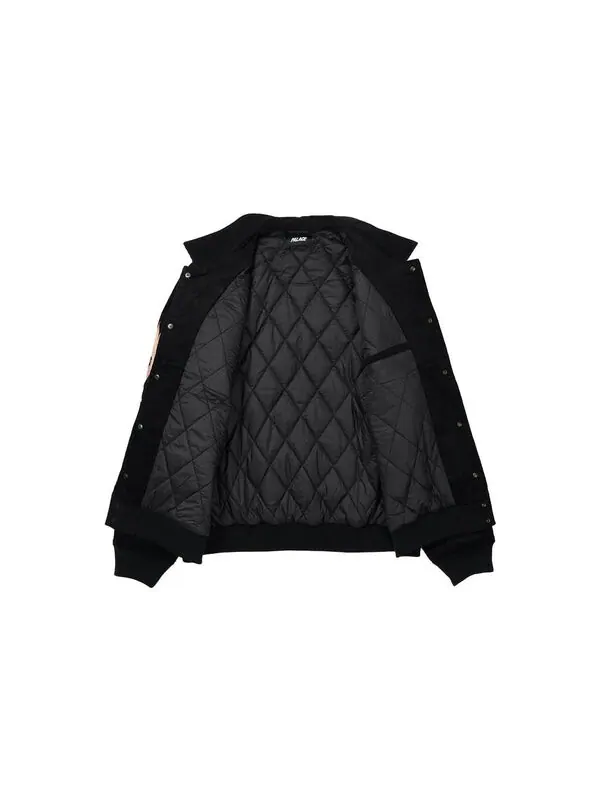 Куртка double dragon tour jacket 'black' Palace — изображение 4 из 4, черный