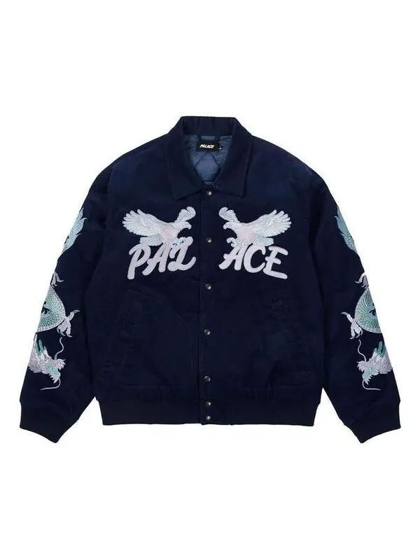 Куртка double dragon tour jacket 'navy' Palace — изображение 1 из 4, темно-синий