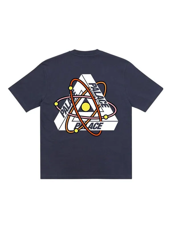 Футболка fw22 tri-atom t-shirt 'navy' Palace — изображение 1 из 2, темно-синий