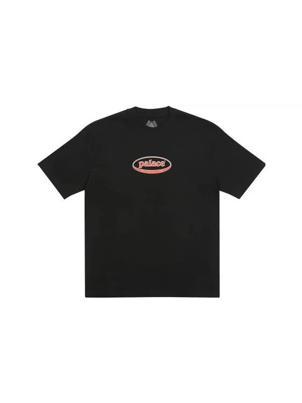 Футболка fw22 quality t-shirt 'black' Palace — изображение 2 из 2, черный