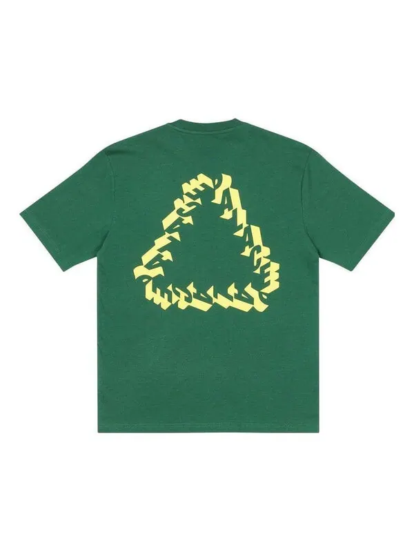 Футболка fw22 nein fuss t-shirt 'green' Palace — изображение 1 из 2, зеленый