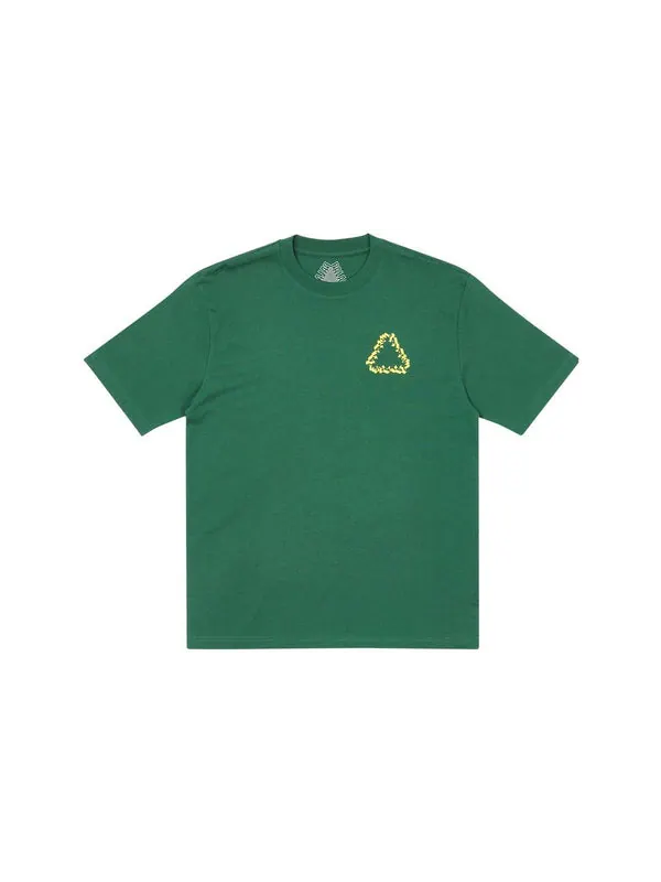 Футболка fw22 nein fuss t-shirt 'green' Palace — изображение 2 из 2, зеленый