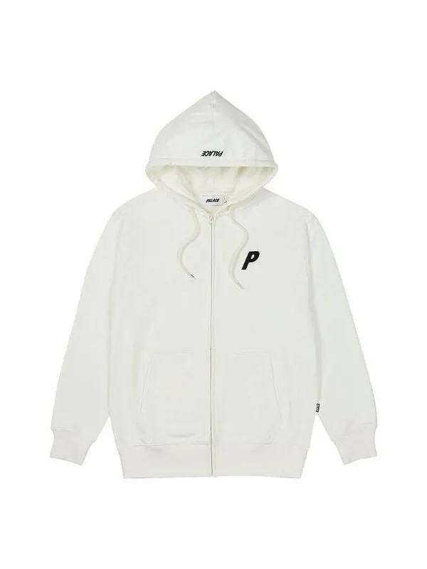 Куртка felt p zip hood 'white' Palace — изображение 1 из 2, белый