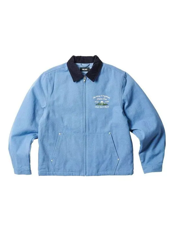 Куртка zen work jacket 'spring blue' Palace — изображение 1 из 3, синий