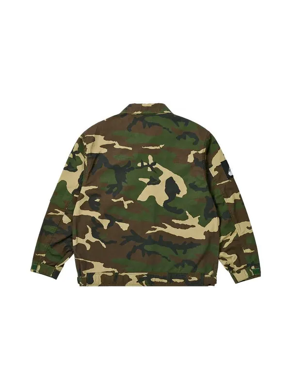Куртка aviator jacket 'camo' Palace — изображение 2 из 3, зеленый