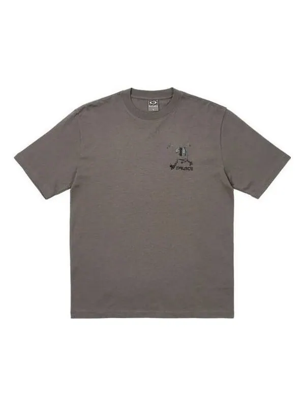 Футболка x oakley t-shirt 'grey' Palace — изображение 1 из 2, серый