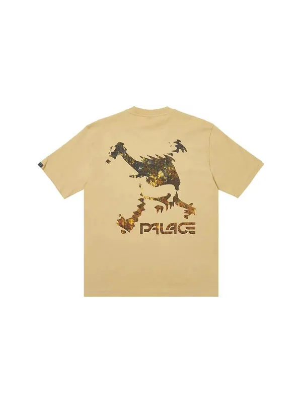 Футболка x oakley t-shirt 'sand' Palace — изображение 2 из 2, бежевый