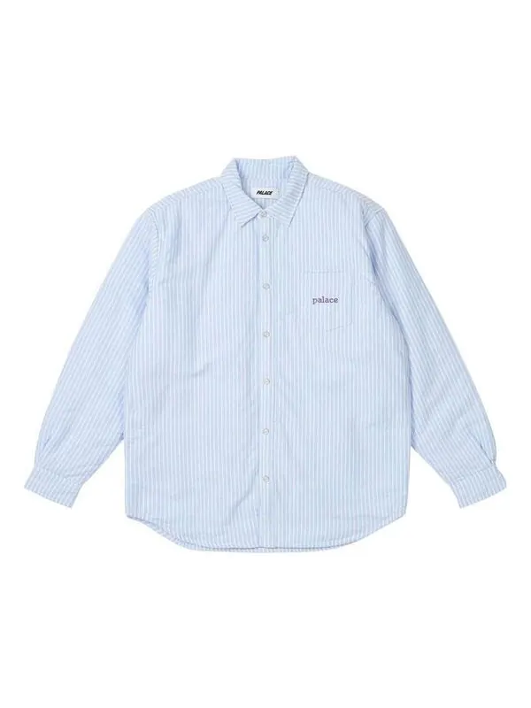 Рубашка cozy shirt 'blue' Palace — изображение 1 из 2, синий