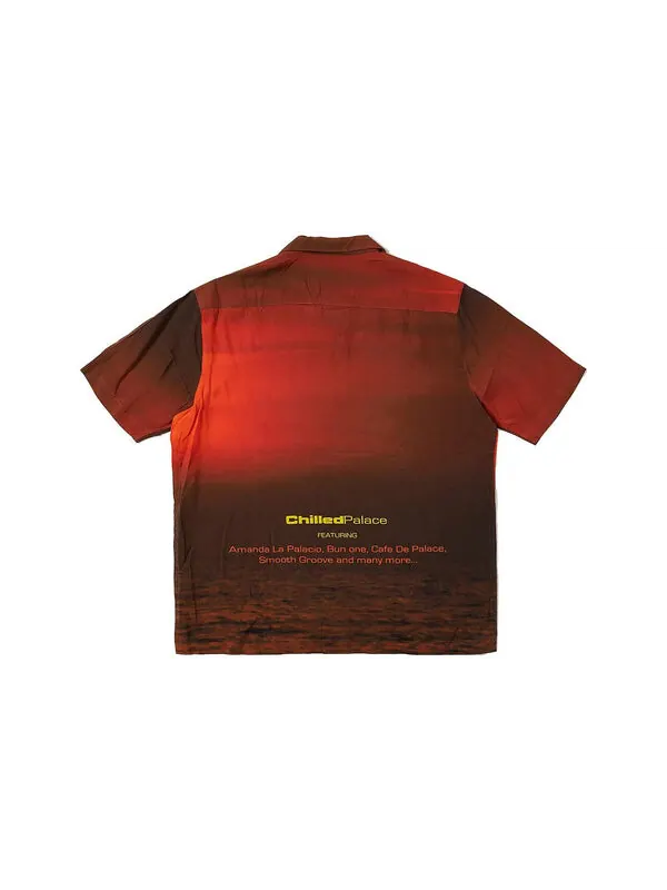 Рубашка ultimate chill shirt 'tiger orange' Palace — изображение 2 из 2, оранжевый