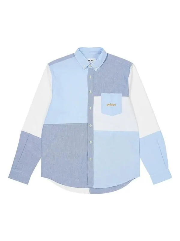 Рубашка oxford shirt 'multi' Palace — изображение 1 из 2, мульти синий
