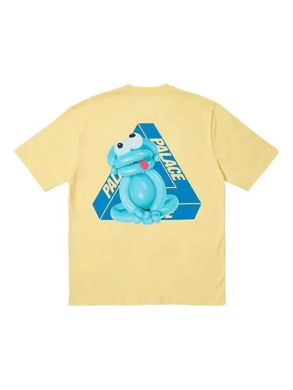 Футболка tri twister t-shirt 'mellow yellow' Palace — изображение 1 из 2, желтый