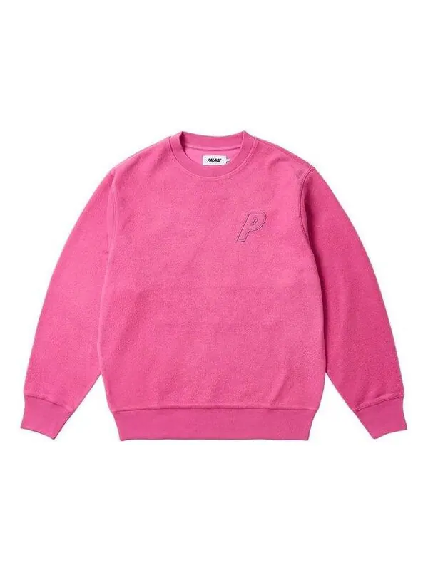 Свитер fw23 reverse p-3 crew sweater 'pink' Palace — изображение 1 из 2, розовый