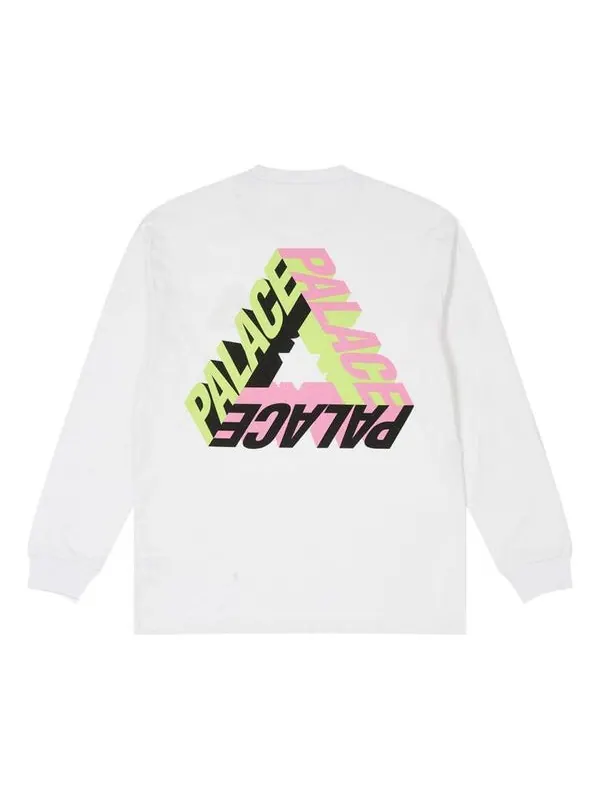 Футболка p-3d longsleeve 'white' Palace — изображение 1 из 2, белый