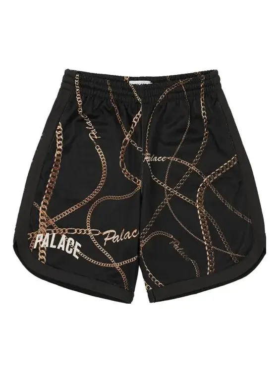 Шорты chain basketball short 'black' Palace — изображение 1 из 2, черный