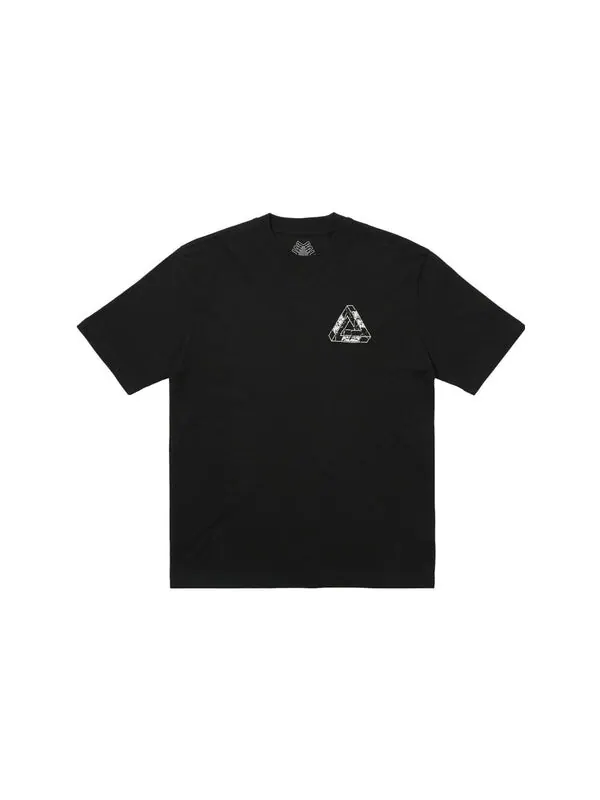 Футболка tri-ripped t-shirt 'black' Palace — изображение 2 из 2, черный