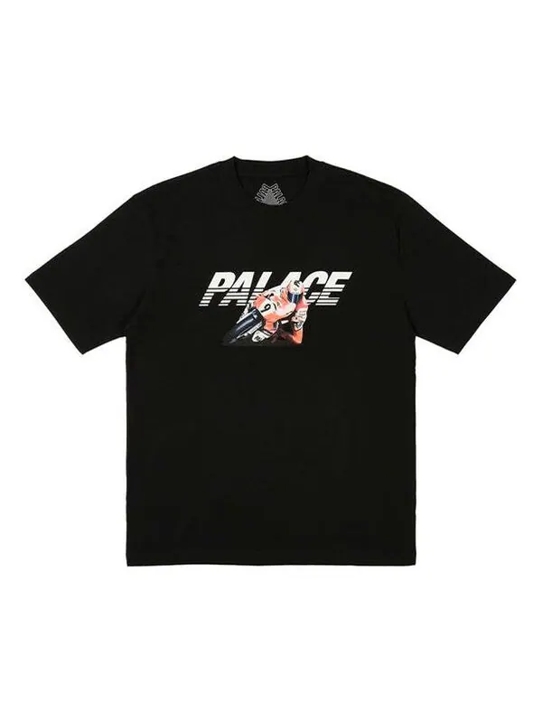 Футболка skurrt t-shirt 'black' Palace — изображение 1 из 1, черный