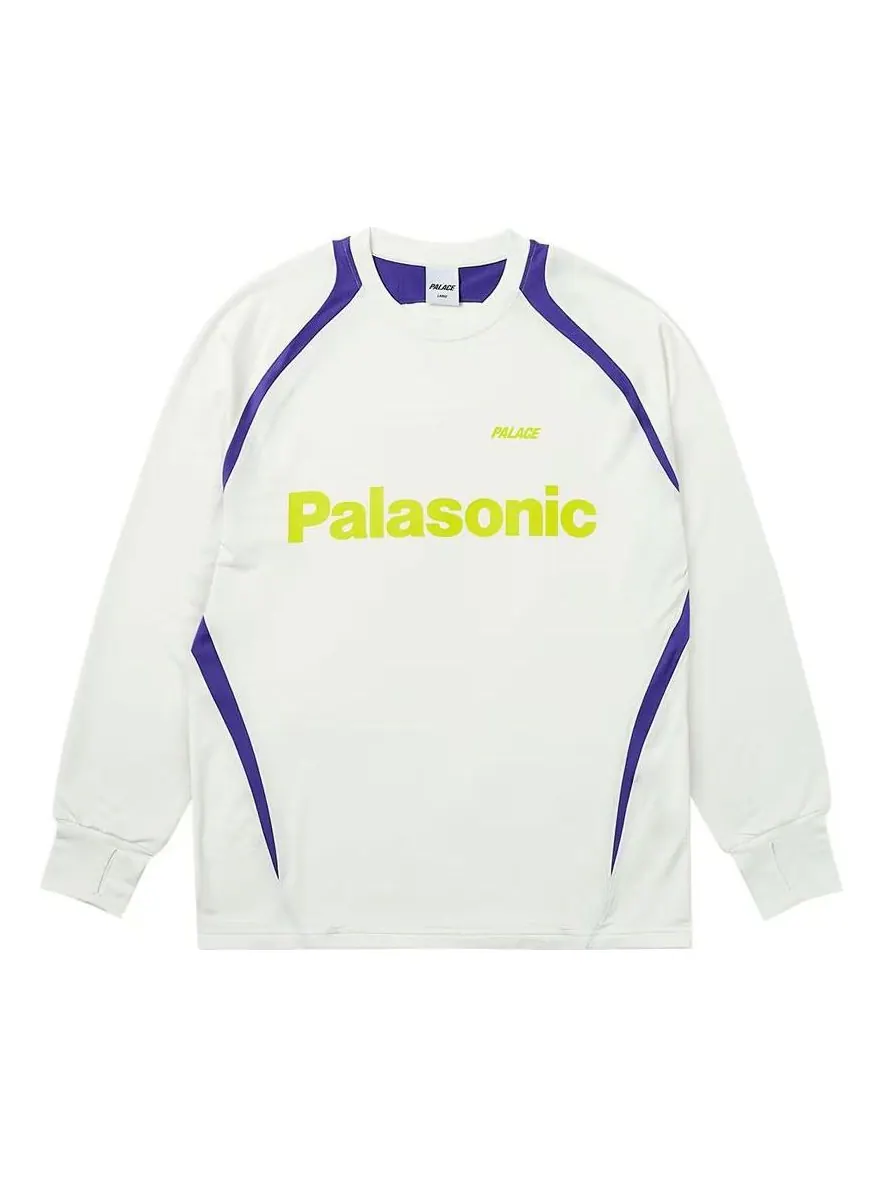 Футболка Palace Trail Runner Long-Sleeve T-shirt 'White' — изображение 1 из 2, белый