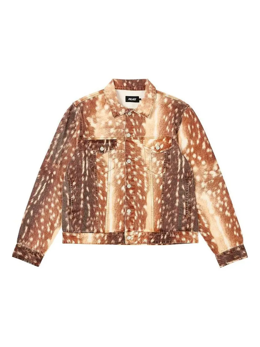 Куртка Palace Type P Jacket 'Deer Print' — изображение 1 из 2, бежевый