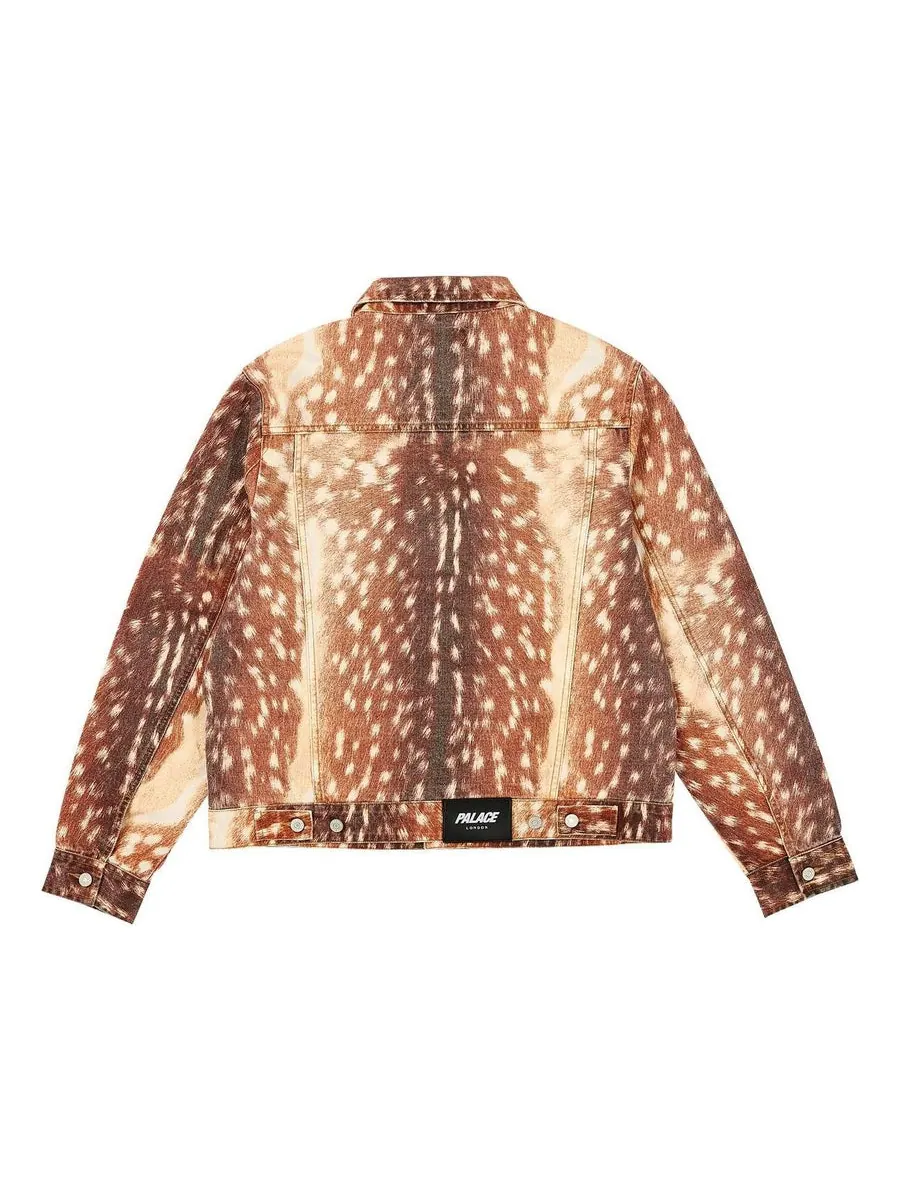 Куртка Palace Type P Jacket 'Deer Print' — изображение 2 из 2, бежевый