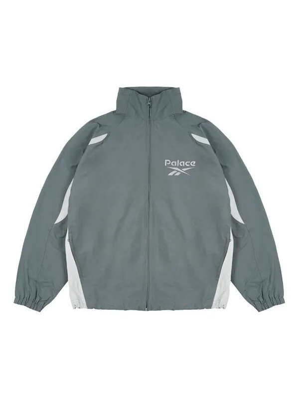 Куртка x reebok track jacket 'grey' Palace — изображение 1 из 3, серый/синий