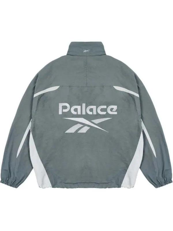 Куртка x reebok track jacket 'grey' Palace — изображение 2 из 3, серый/синий