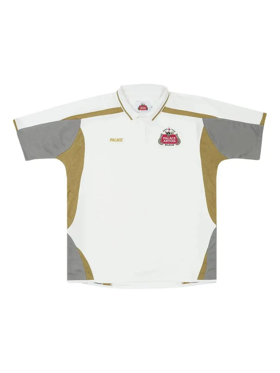 Футболка Palace x Stella Artois Tech Polo T-shirt 'White' — изображение 1 из 2, белый