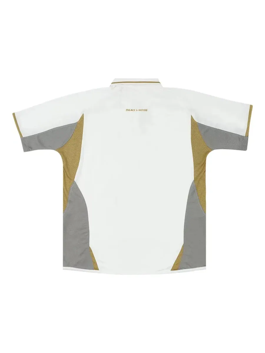 Футболка Palace x Stella Artois Tech Polo T-shirt 'White' — изображение 2 из 2, белый