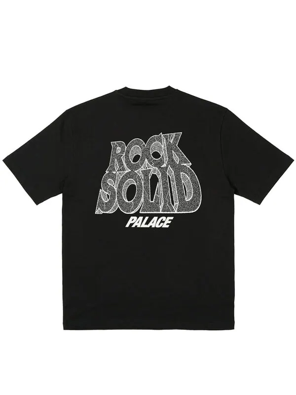 Футболка chiz face t-shirt 'black' Palace — изображение 2 из 2, черный