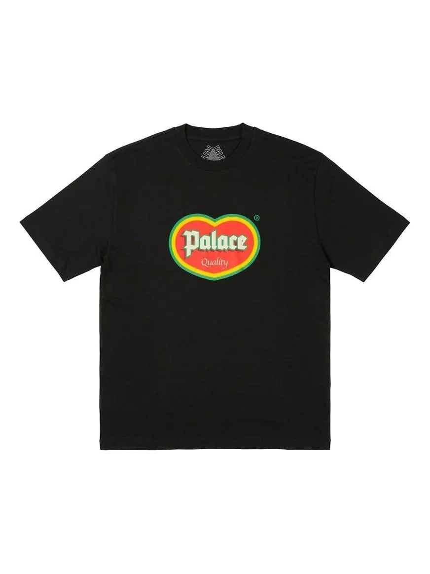 Футболка Palace Quality T-Shirt 'Black' — изображение 1 из 1, черный