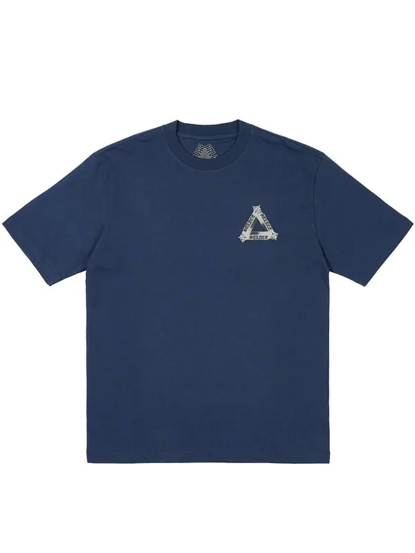 Футболка tri-og t-shirt 'navy' Palace — изображение 2 из 2, темно-синий